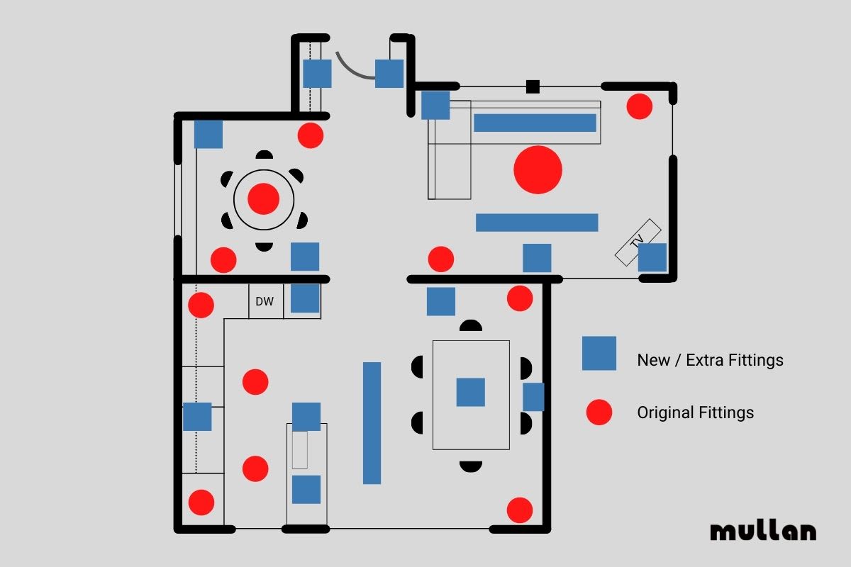 Light planning. ARCSITE Light Plan.