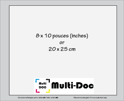 Image de Impression Photo 8" x 10"