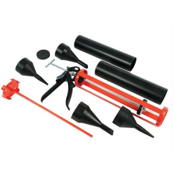 Bulk Fill Pointing & Grouting Gun Complete with Nozzles, Tubes & Paddle