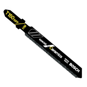 Jigsaw Blades Bosch T150RF Tungsten Carbide Coated for Ceramics 3/Card
