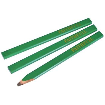 Green Carpenter's Pencils - Hard