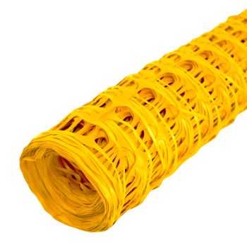 Barrier Fencing Mesh HiViz Yellow - 1 metre x 50 metre