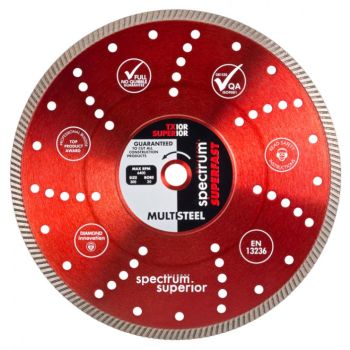 230mm Turbo Rim Multi Steel Diamond Blade