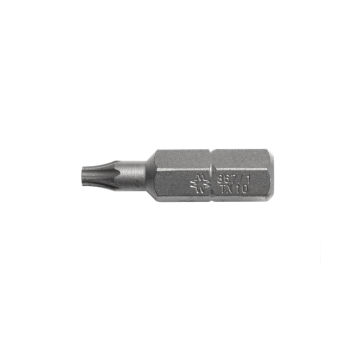 T10 Torx Pin 1/4" Hex Driver Bit