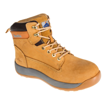 Size 8 Honey Nubuck Hiker Safety Boot(EU 42)