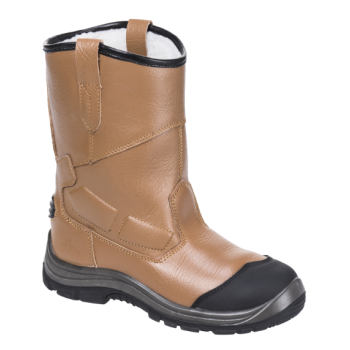 Size 9 Tan Fur Lined Rigger