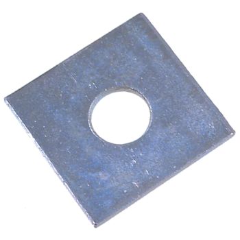 Square Plate Washer Bright Zinc Plated Steel M12 50 x 50 x 3mm