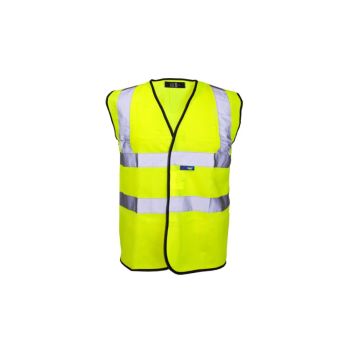 Medium  Class 2 Hi-Vis Yellow Waistcoat