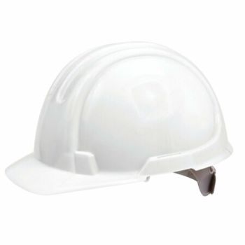 Safety Helmet Green Contractors Economy with Sweatband.