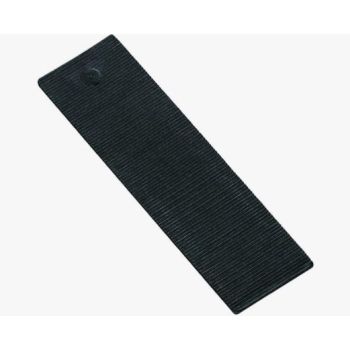 2mm 100 X 20mm Black Plastic Shims | 100s