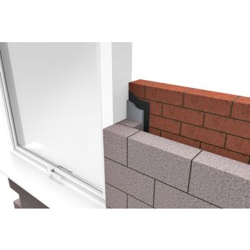 225/100mm x 8m Insulated Vertical (DPC)