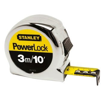 Stanley Powerlock Tape Measure 3/10'