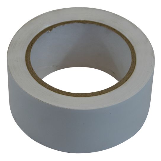 50mm X 33M White Medium Tack PVC Tape