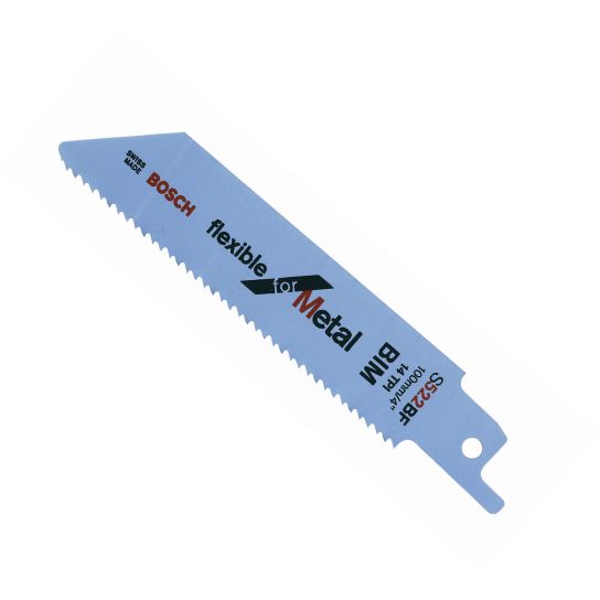 S522BF Bosch Reciprocating Saw Blades Bi-Metal 3-8mm 100mm Long