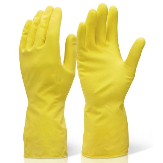 Large Latex Household Gloves (SIZE 9)