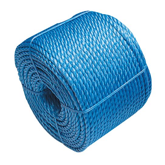 6mm X 220M Blue Polypropylene Rope