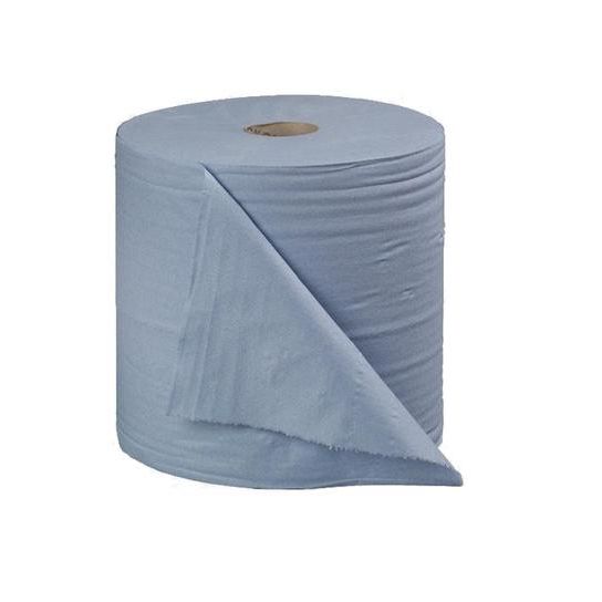 2-Ply 400M x 280mm Blue Forecourt Hand