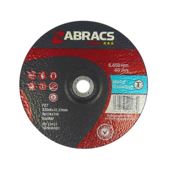 115 X 6.0 X 22mm Metal Grinding Disc