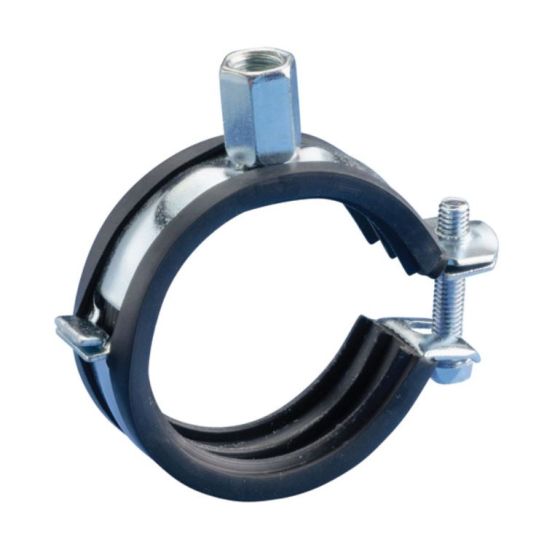 48-52mm Rubber Lined Hinged Pipe Clamps