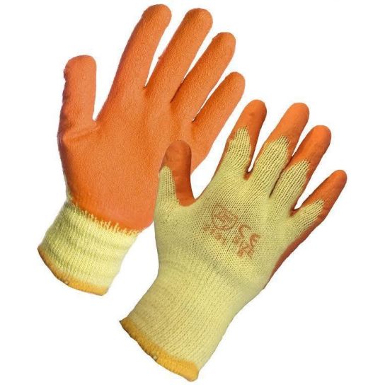 X Large Latex Coated Builders Gloves 2121