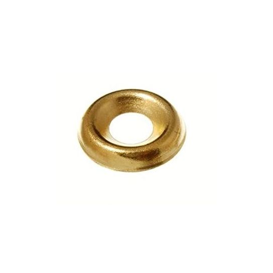 No.8 Brass Surface Screw Cups