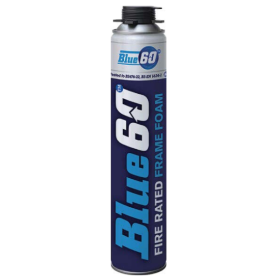 750ml Blue60 Blue Intumescent Fire PU Foam
