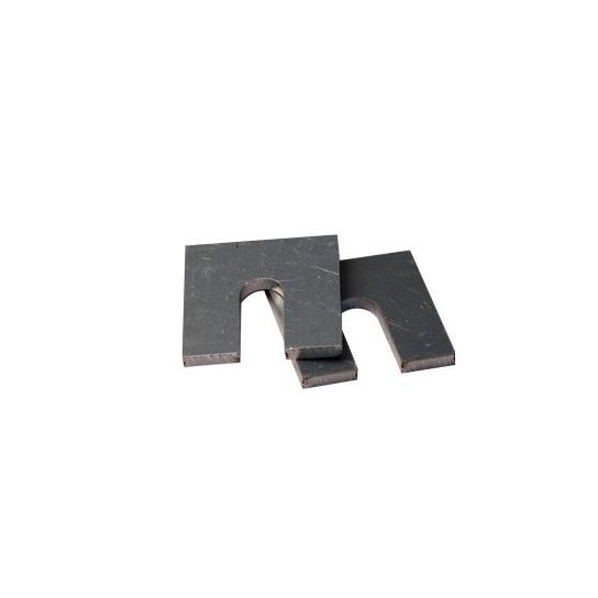 5mm 50 x 50mm Metal Horseshoe Galv Shim