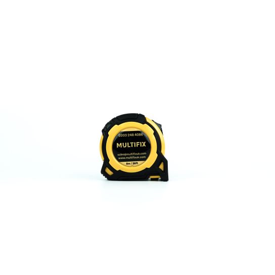 8M Rubber Bound Multifix Tape Measure