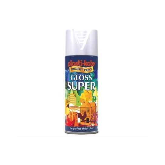 400ml White Gloss Aerosol Marking Paint