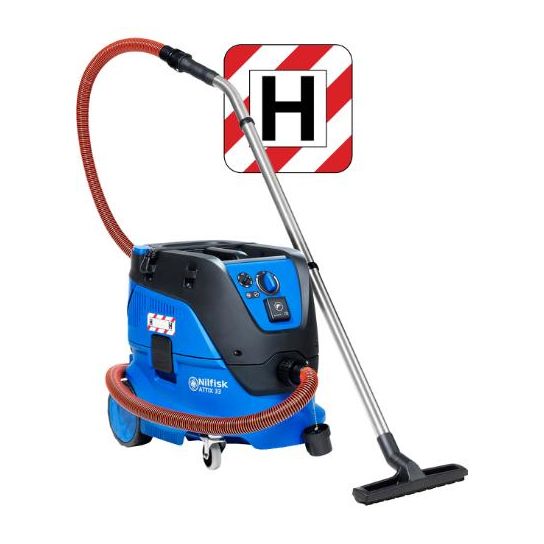 Nilfisk Attix 33-2M PC 110V M Class Vacum Dust Extractor