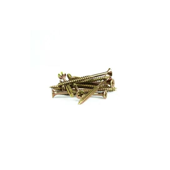 4.0 x 65mm | 8 x 2 1/2" Probuild Gold Woodscrew