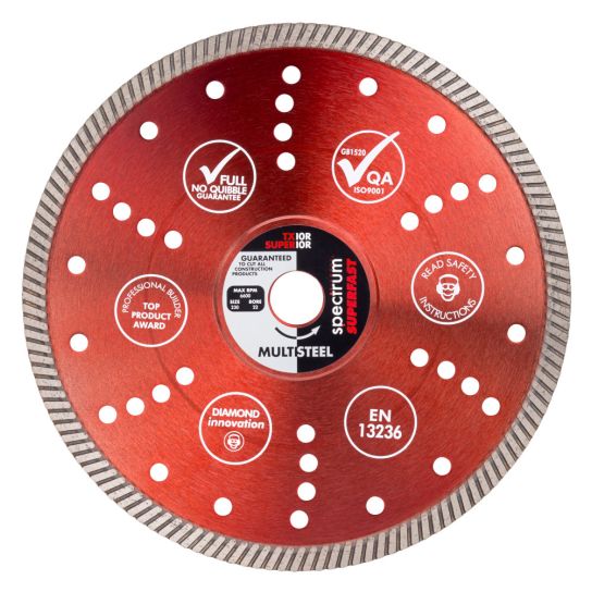 230mm Turbo Rim Multi Steel Diamond Blade