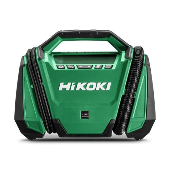 Hikoki UP18DAW4Z 18V Cordless Inflator C/W Re-Gas Adpator For Nailers UP18DAW4Z