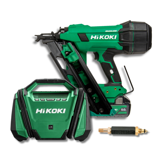 Hikoki Frameing Nailer & Tyre Inflator