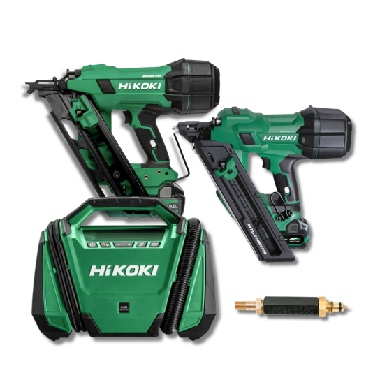 Hikoki MCN Kit & Framing Gun