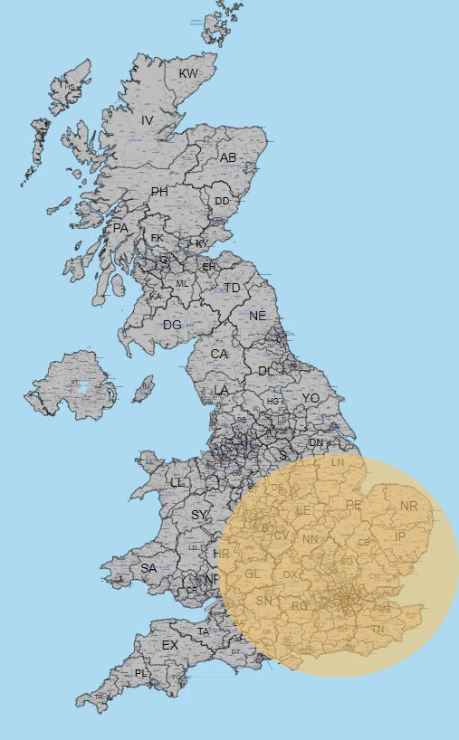 Multifix own van delivery area