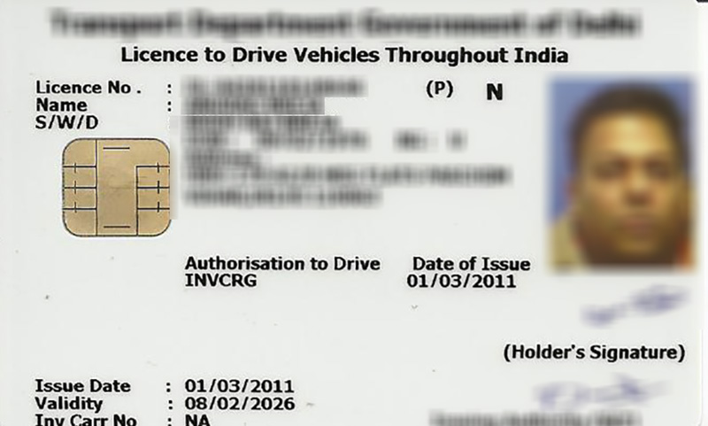 Driving licenc