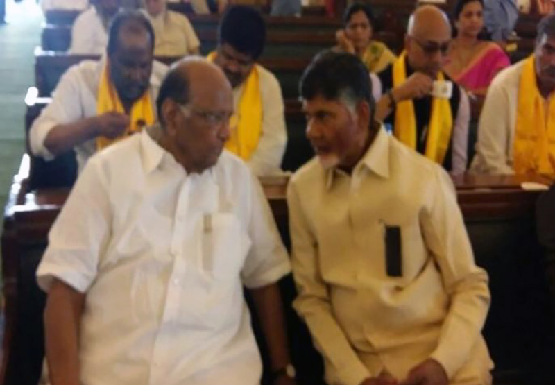 sharad pawar, n chandrababu naidu