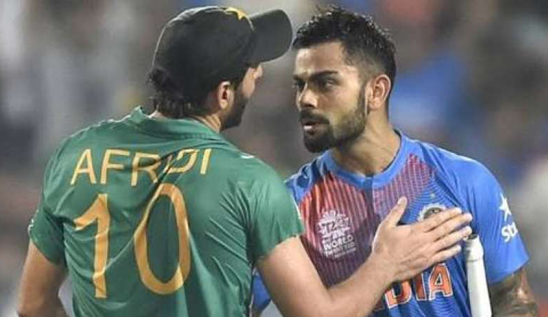 Virat Kohali, Shaid Afridi