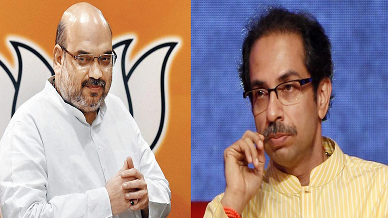 udhav thakeray, amit shah