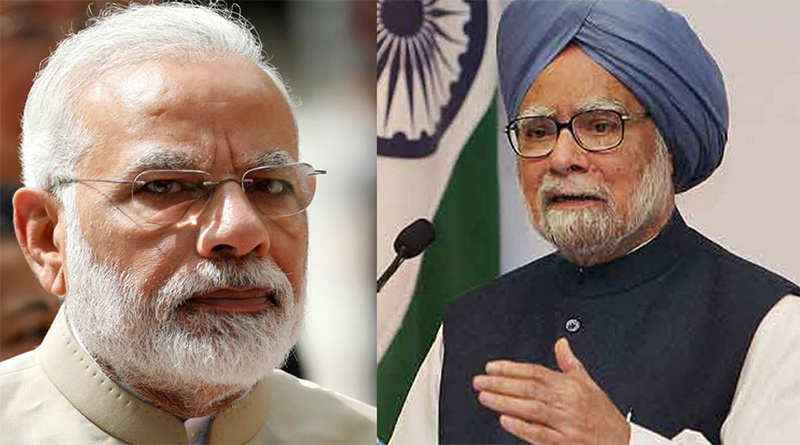 PM Modi, Former PM Manmohan Shigh