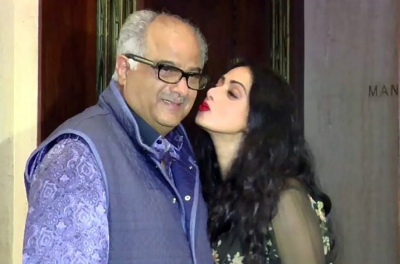 Boney Kapoor, Sridevi