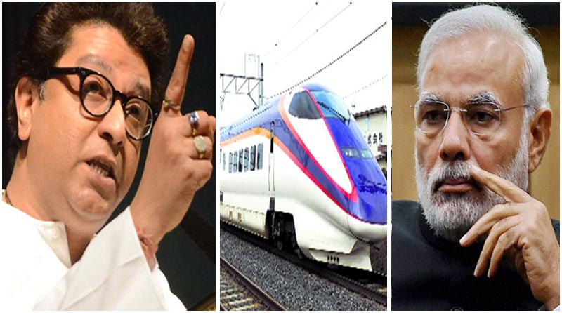 Raj Thakeray, PM Modi, Bullet Train