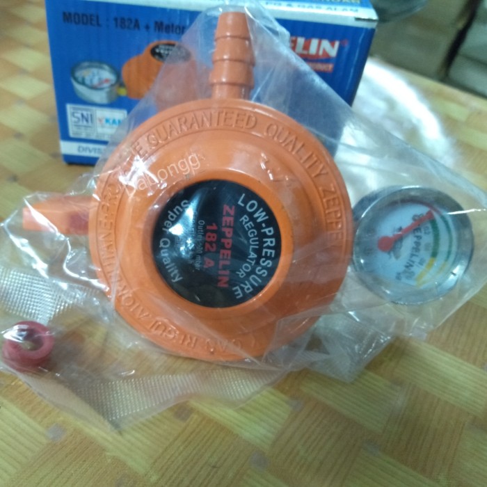 Promo Regulator Gas Zeppelin + Meter Kepala Kompor Zeppelin + Meter