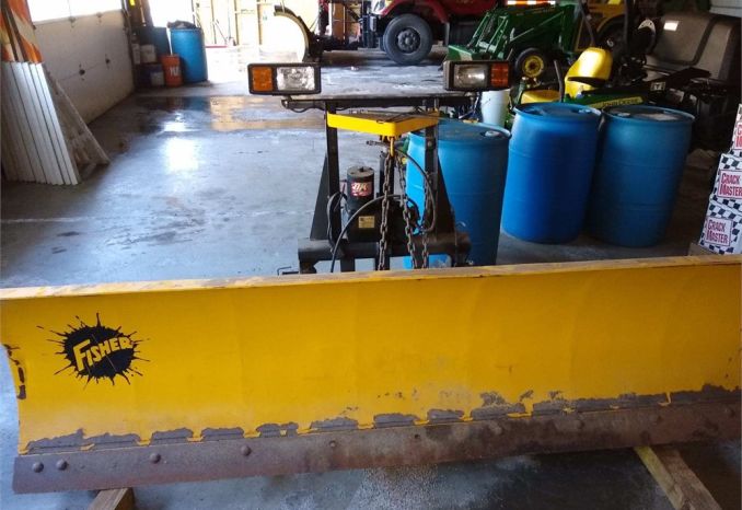 9 foot fisher plow
