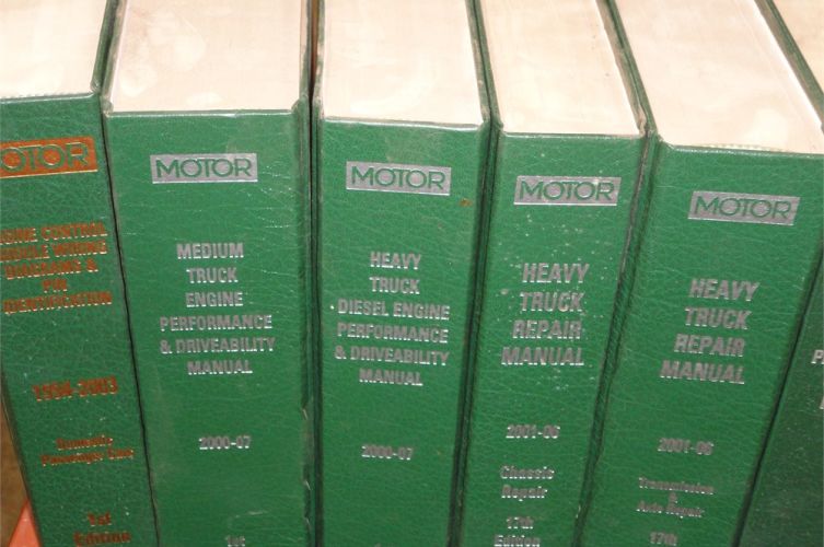 heavy truck manuals 1965 ford truck shop service manual set original pickup heavy duty.