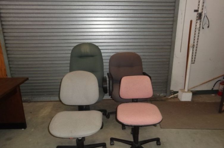 4 Office Chairs Government Auctions Of