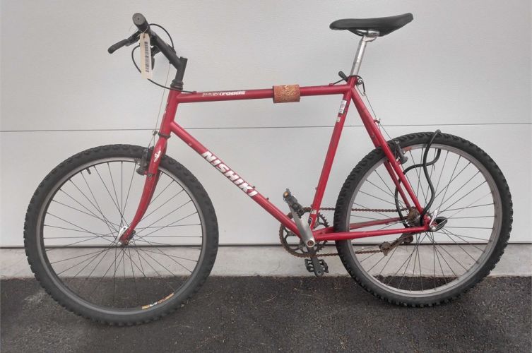 nishiki full suspension mountain bike