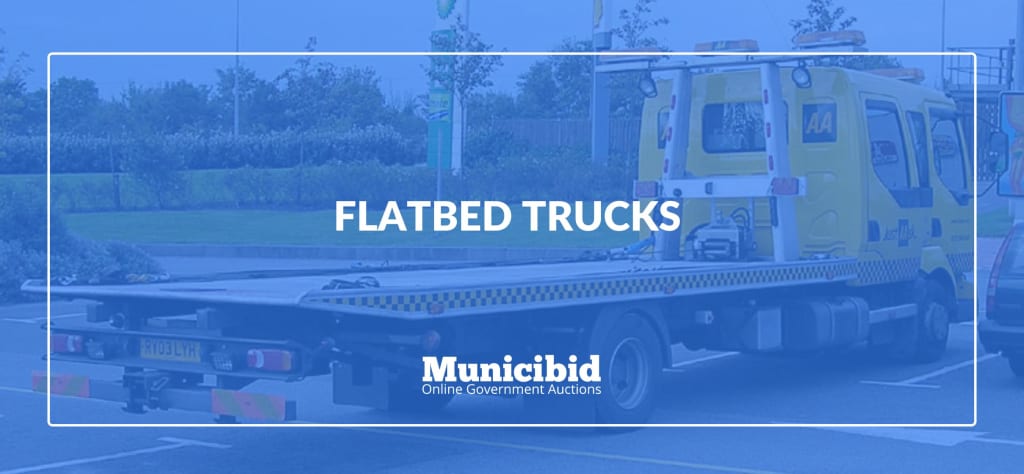 Types of trucks - flatbed trucks