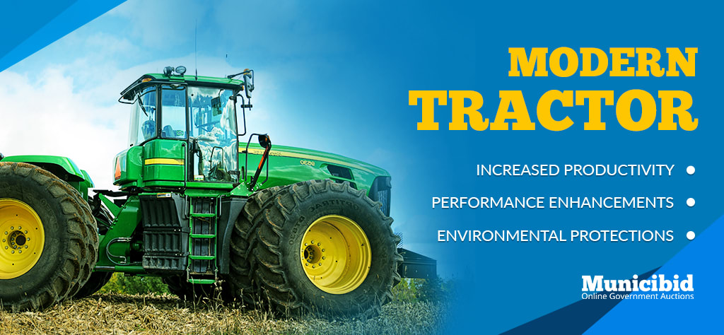 Expensive Heavy Equipment - newer model tractor features